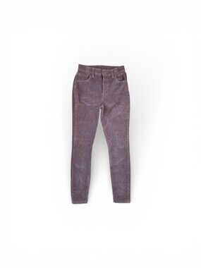 Patagonia Women's Mid Rise Skinny Leg Brown Corduroy Pants - Size 27 GUC